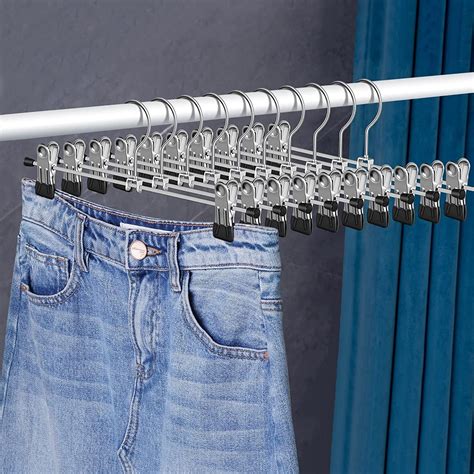 hangers with clips for pants|More.